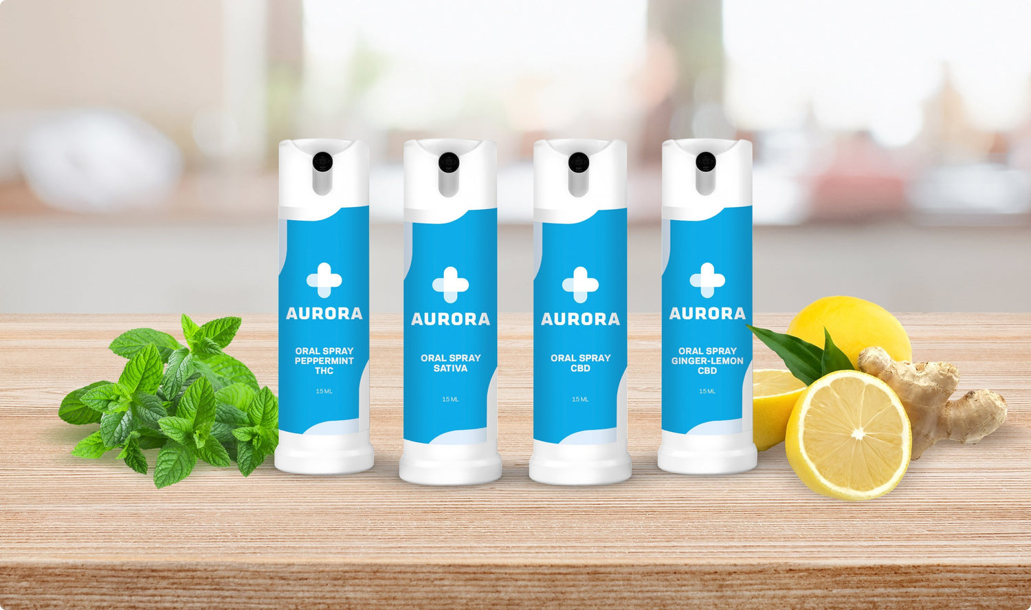 Introducing Aurora’s THC and CBD Oral Sprays