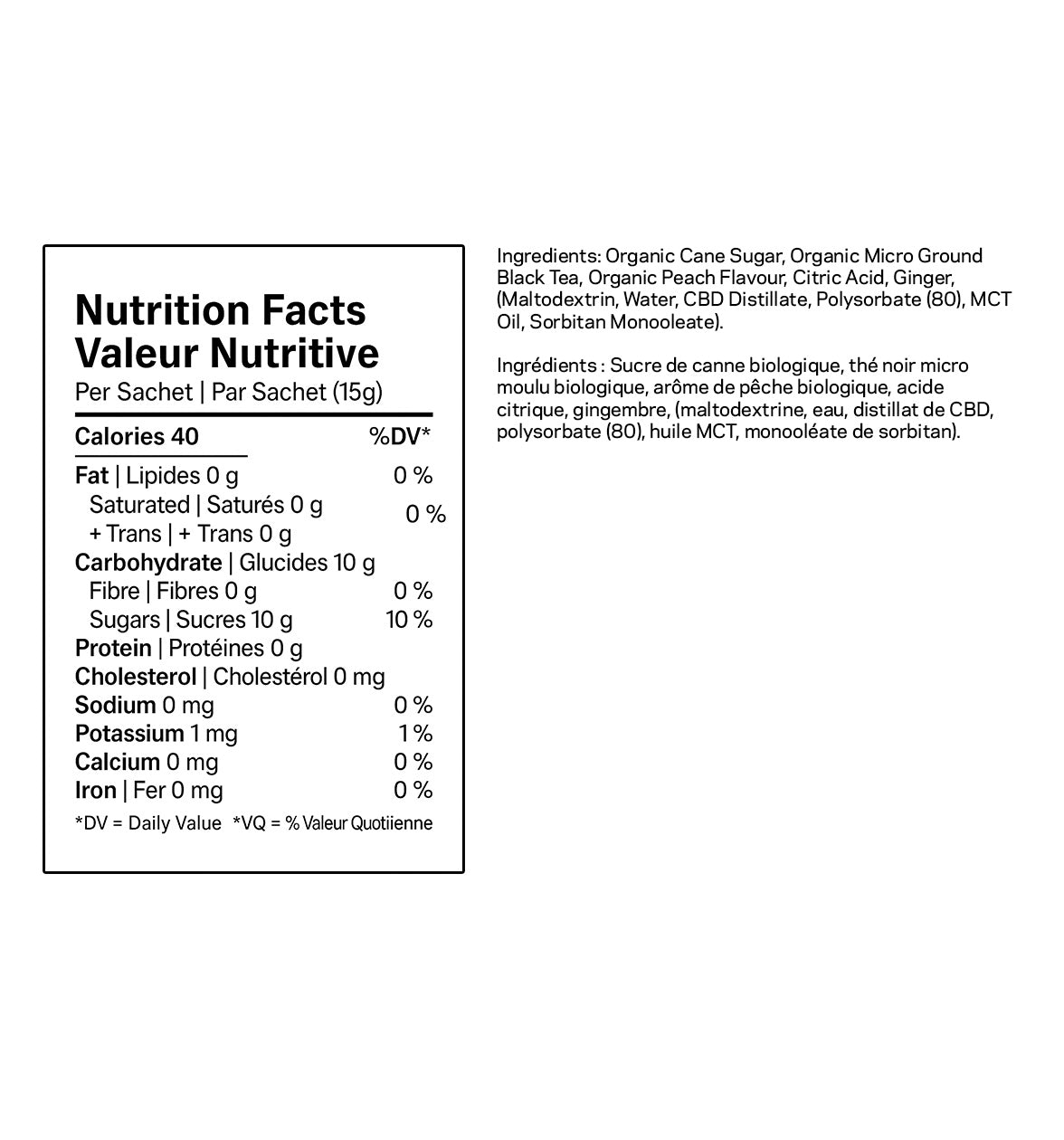 Ginger Peach Iced Tea