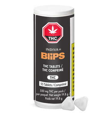 Comprimés de THC (paquets de 25 et de 55)