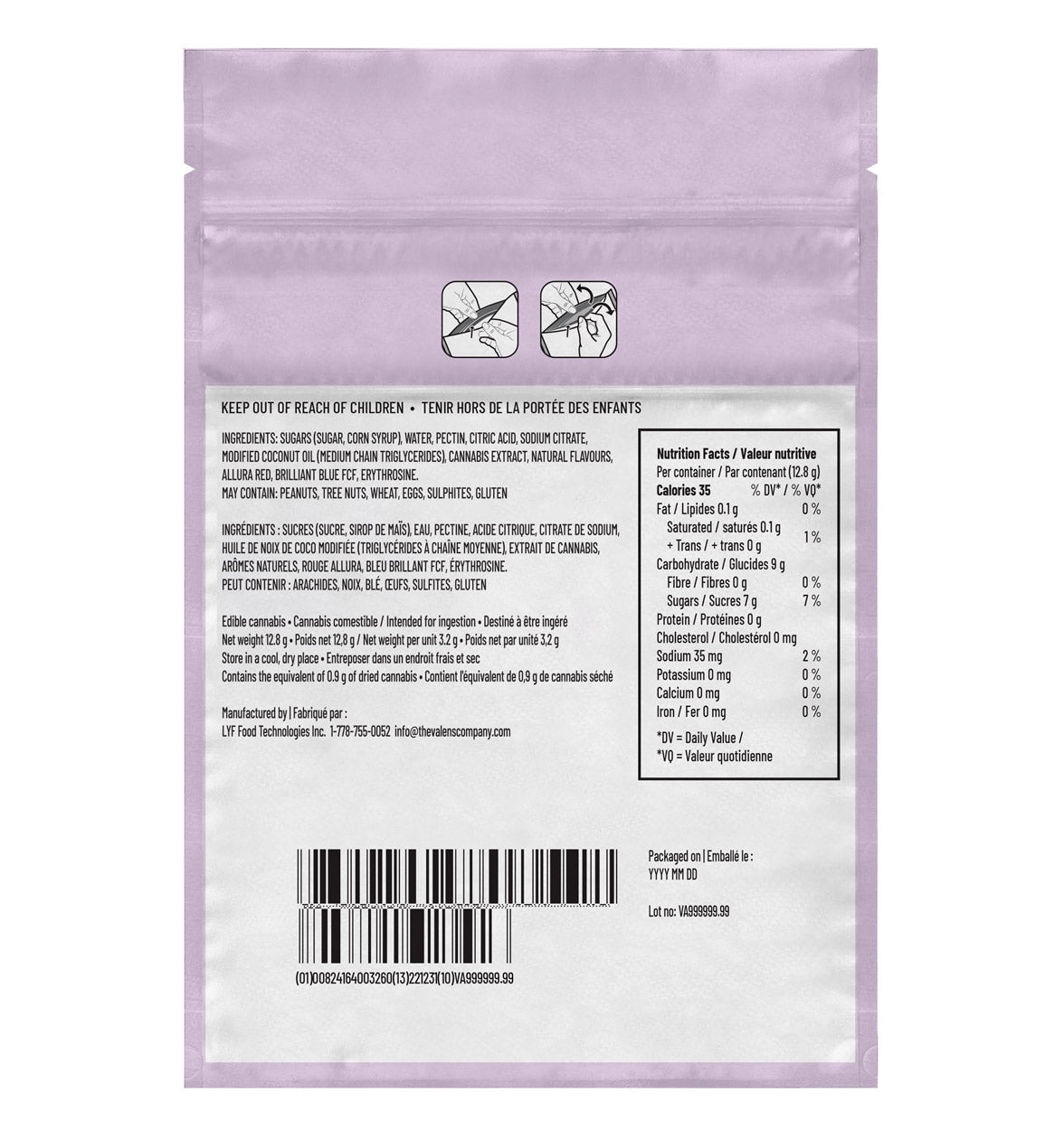 Blackberry Lavender Soft Chews 3:1 +CBN